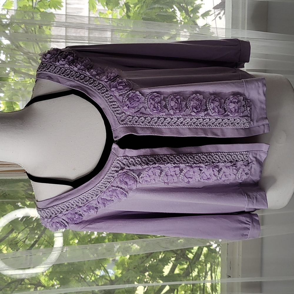 Sweet mauve City Chic cardigan. - Picture 2 of 5